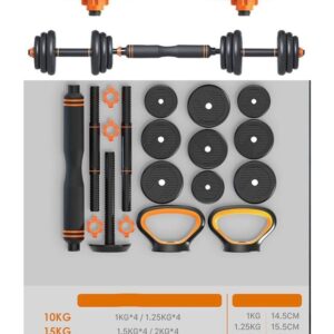 Dumbells kettle bell barbell